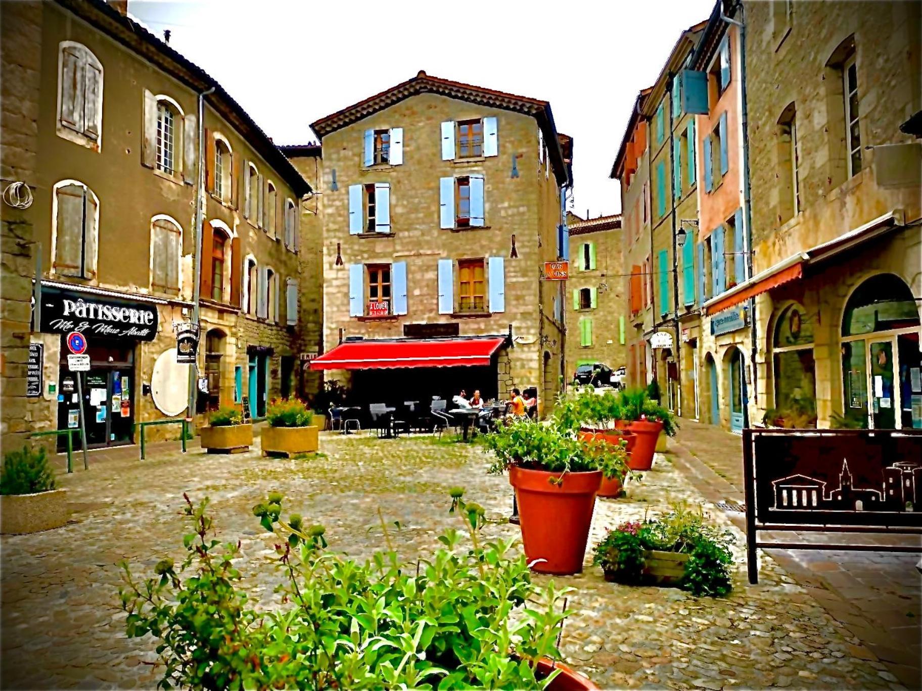La Mascotte Bed & Breakfast Largentiere Luaran gambar